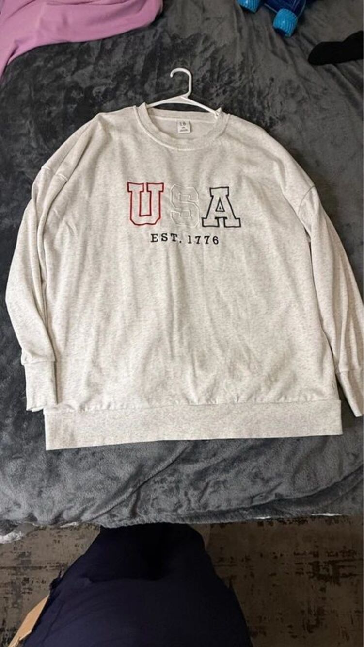 Little bipsy XXL USA 2025 collection crewneck sweatshirt